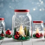 botes decorados de Navidad