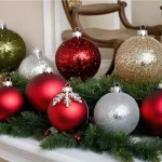 Cómo utilizar las bolas de navidad para decorar