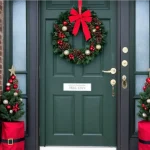 Las mejores puertas decoradas de Navidad para escuelas
