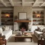 Techos con vigas de madera blancas: ideas y ejemplos decorativos