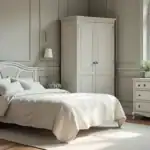 Dormitorio muebles pintados a la tiza: ideas y consejos