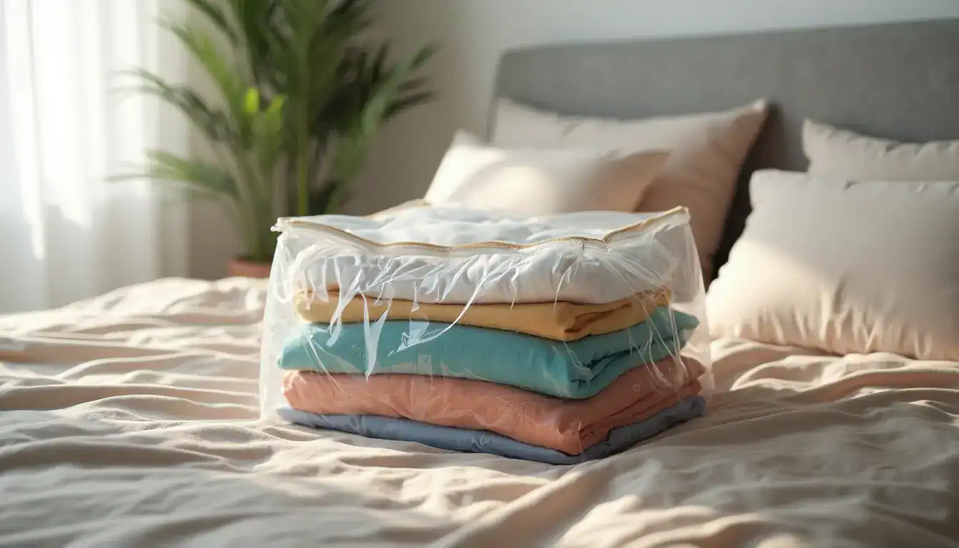 Bolsas para guardar ropa al vacío