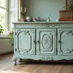 Transformación creativa: muebles pintados a la tiza antes y después