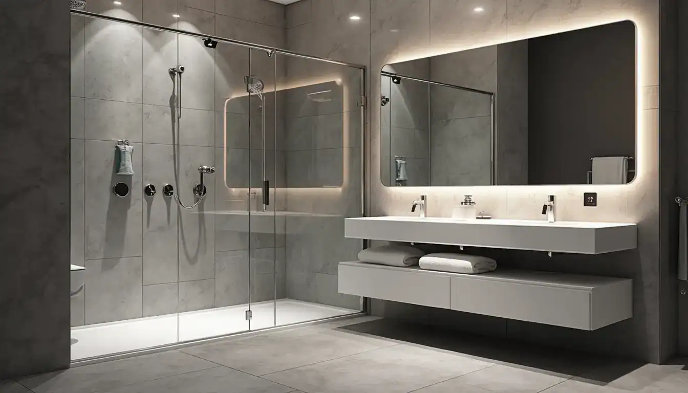 Cuartos de baño modernos con plato de ducha: ideas inspiradoras