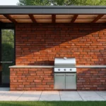 Modernas barbacoas de obra con tejado: estilos y consejos