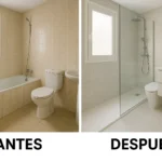 Reformas de baños antes y después: inspiración para tu proyecto